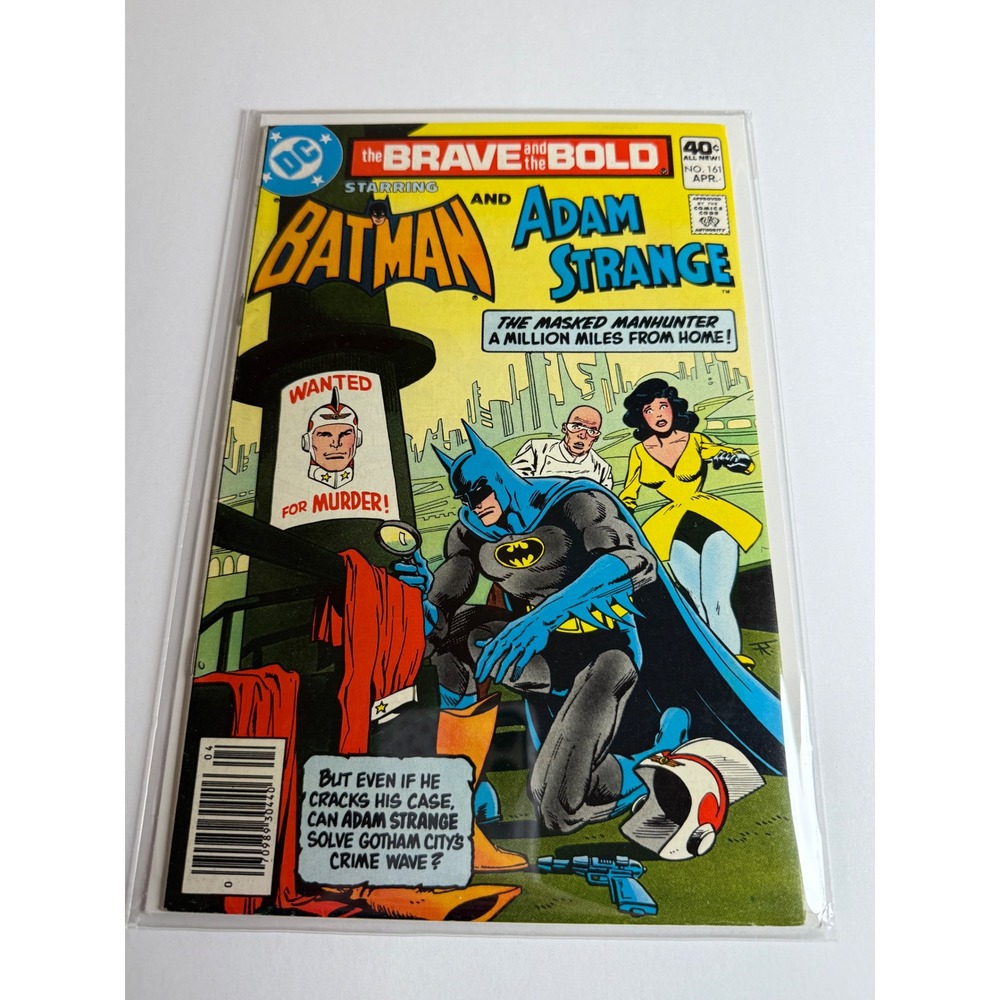 DC Comics The Brave and the Bold 161 Batman Adam Strange April 1980 Bronze Age